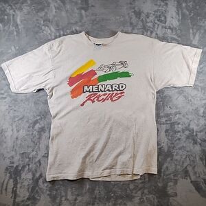 Vtg Royal Avalon Menards Racing T-Shirt Pre-Shrunk XL Made In Mexico